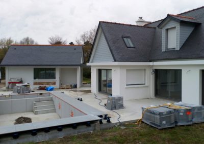 Construction d’une maison neuve à Clohars Fouesnant