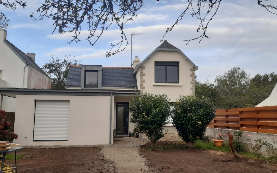 Rénovation et extension d’une maison des années 30