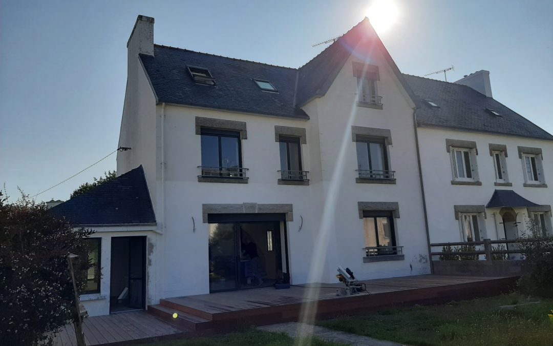 Rénovation d’une maison à Lesconil